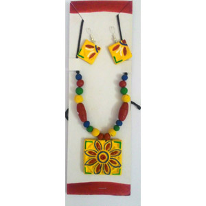(97) Clay Ornament