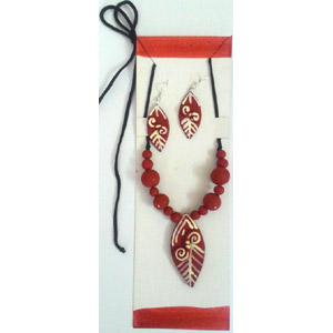(98) Clay Ornament