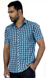 Short sleeve casual stripe Shirt