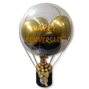 Customized balloon W/ chocolate