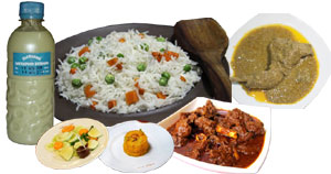 Plain polao Platter-1 person