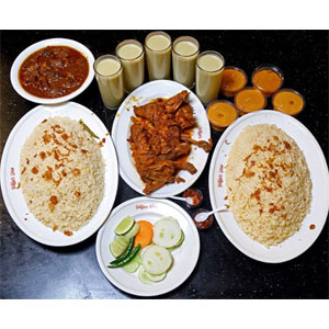 Plain polao Platter-5 person