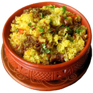 Mutton Vuna khichuri