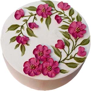 Vanilla Blossom Cake (1 Pound)