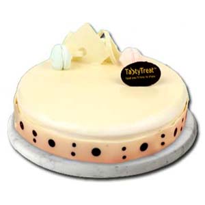 (002) Half KG Premium White Chocolate Cake