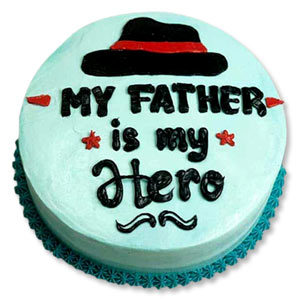 1 Pound Customized Round Vanilla Cake 