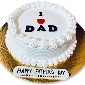 1 Pound Yummy Vanilla Customized Cake