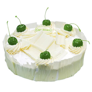 1 kg White Forest cake 