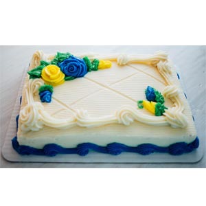 Swiss - 2.2 Pounds Vanilla Square Cake