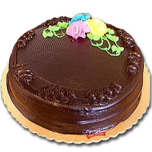 3.3 pounds chocolate round shape cake