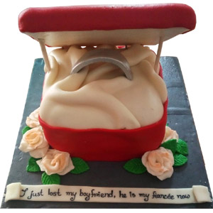 1.5 Pounds Ring Fondant Cake