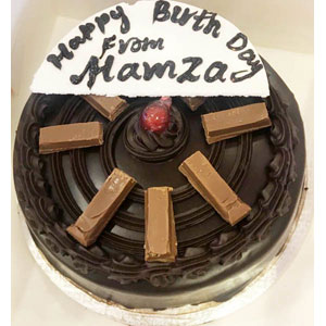 1 pound Round Shape chocolate cake