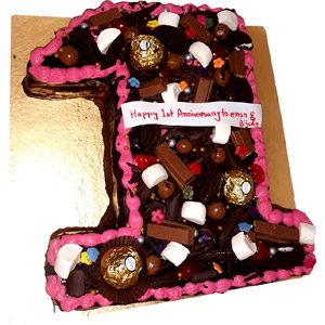 3.3 Pounds Chocolate Cake 