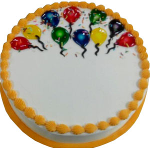 4.4 pounds Balloon Piping Jelly Cake