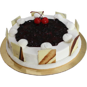 1 pound blue barry cheese layer round shape Cake 