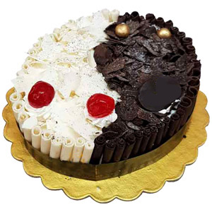 Half kg Mix Forest Cake