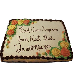 (47) Swiss - 4.4 Pounds Special Chocolate Square Cake