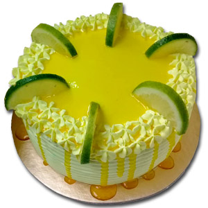 1 Pound Round Shape Lemon Cake