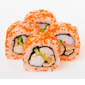 (16) California Cream Cheese Roll with Roe