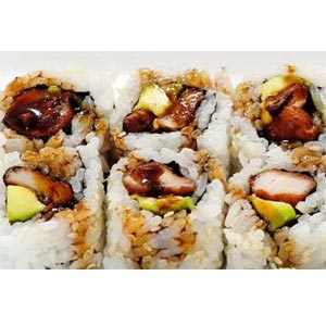 (17) Chicken Teriyaki Avocado Roll
