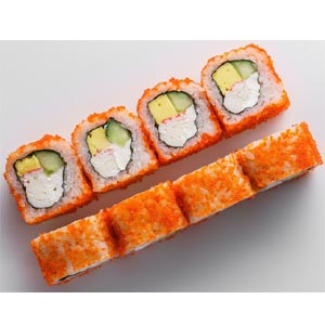 (12) California Tamago Egg Maki with Roe