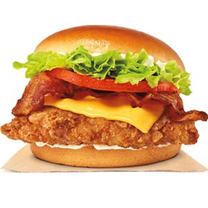 (07) Chicken W/ Bacon Burger