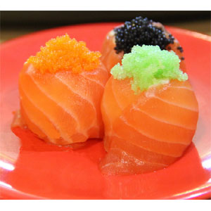 Sanshoku Hana Salmon