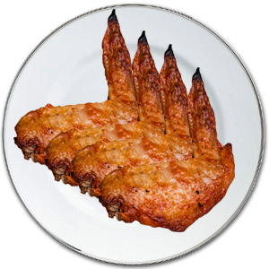 (24)  Grilled Chicken Wings 1 dish