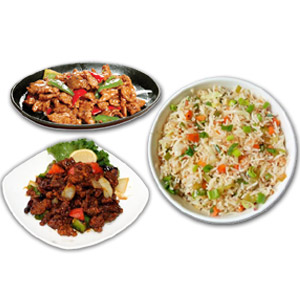 (45)  Combo of Chinese Food