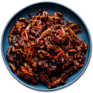 (39) SZE Chuan Beef W/ Ginger & Pepper