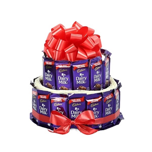 Tower Of Dairy Milk Chocolate 