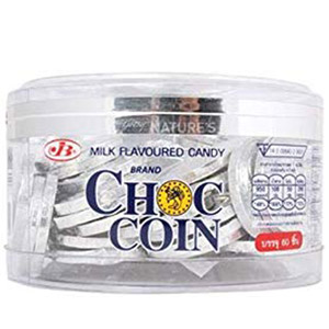 White Choc Coin Chocolate