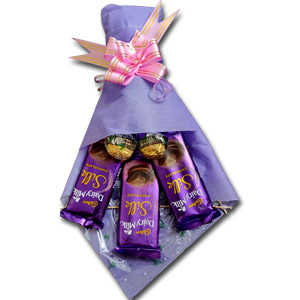 Special chocolate bouquet