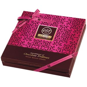 (009) Assortment of chocolate pralines 170 gm