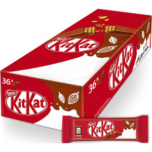 Kitkat Chocolate 2 Fingers 42 packet in a box