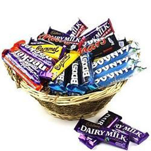 (64) Assorted Choco Basket