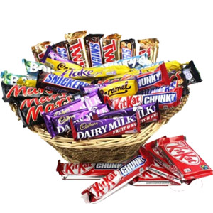 (65) Assorted Choco Lover Basket