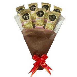 Deliciousness of 10 pcs Toren chocolate bouquet 
