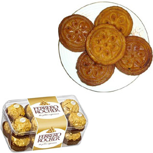 Pitha and chocolate