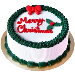 (04) 1 Pound Vanilla Christmas Cake