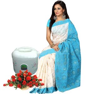 Sharee,Rice Cooker & Flower Basket