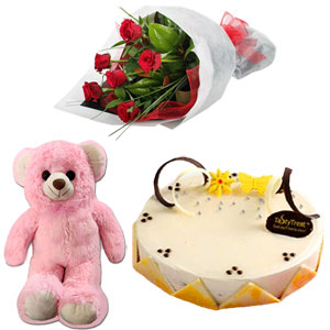 Rose W/ Cake