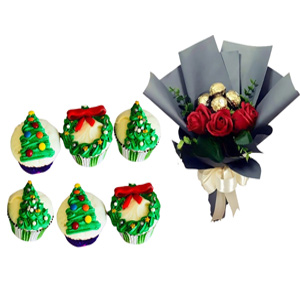 Cupcakes, Roses & Ferrero Rocher