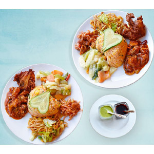Love Birds Platter For 2 Person