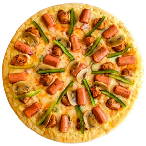 Sausage Carnival Pizza Family