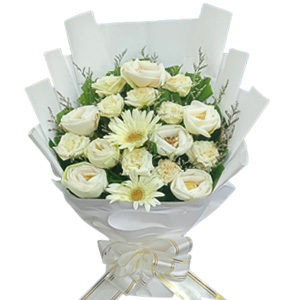 White Serenity Bouquet