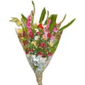 (66)Wrapped bouquet