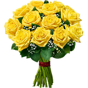 (74)1 dz yellow roses
