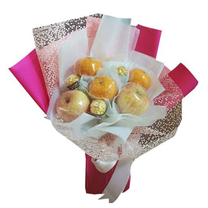 Fresh Fruit & Chocolate bouquet