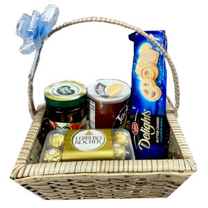 Assorted gift basket
